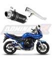 GSF 650BANDIT N / S 2005- 2006  motorcycle Exhaust Muffler Auspuff Sportauspuff Silencer Echappement Silencieux Scarico Scarichi Escape Wydech Tłumik  GP1 BLACK Dominator x