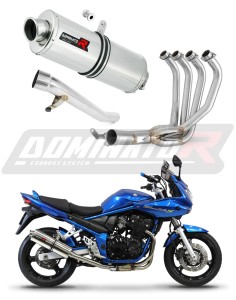 Suzuki GSF 650 BANDIT N / S 2005 - 2006 Full Exhaust System Collector Silencer OV + dB killer medium
