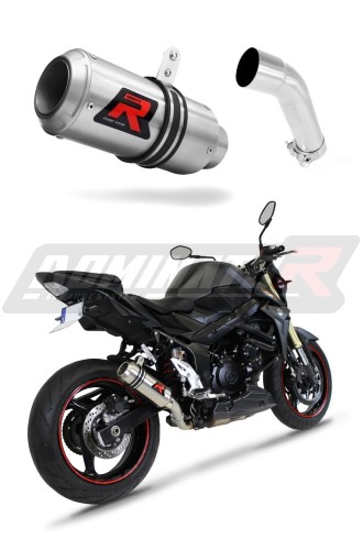 GSR 750 EXHAUST Suzuki Muffler Auspuff Sportauspuff Silencer Echappement Silencieux Scarico Scarichi Escape Wydech Tłumik GP 2011 - 2016 Dominator x