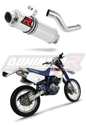 wydech tłumik DOMINATOR ROUND pasujący do motocykla DR 350 1990 - 1999 6