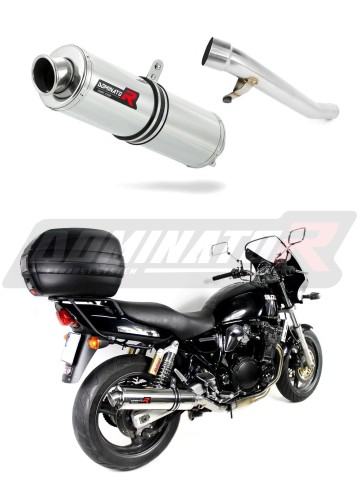wydech tłumik DOMINATOR Okrągły pasujący do motocykla Suzuki GSX 750 INAZUMA 1997 - 2003 5
