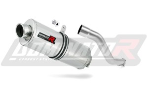 Suzuki DR 750 S / BIG RIGHT SIDE Exhaust Silencer Muffler OV + dB killer medium