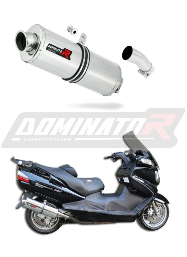 exhaust muffler DOMINATOR OV fits to Suzuki BURGMAN 650  2013  7