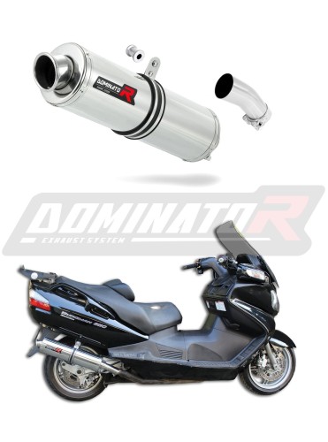 BURGMAN 650 EXHAUST Suzuki Muffler Auspuff Sportauspuff Silencer Echappement Silencieux Scarico Scarichi Escape Wydech Tłumik ROUND - 2013 Dominator  x