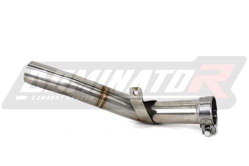 GSXR 600 K8-K9 L0  Exhaust Cat Eliminator Catalyst Catalytic Converter Linkpipe Decat Downpipe 2008 - 2010 DOMINATOR  x