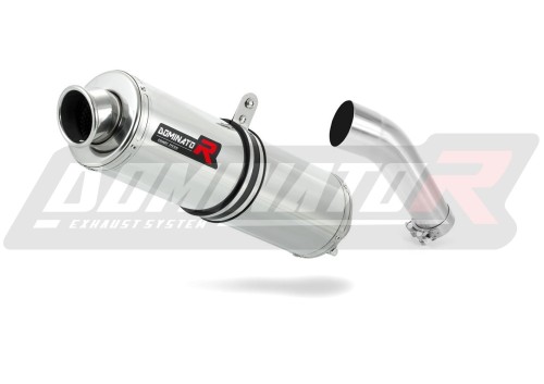 exhaust muffler DOMINATOR ROUND fits to Suzuki SV 650 S 2003  2015 7