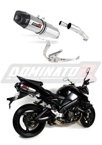 GSX 1300 B-KING EXHAUST Suzuki Muffler Auspuff Sportauspuff Silencer Echappement Silencieux Scarico Scarichi Escape Wydech Tłumik Carbon Tip HP1 2007 - 2012 Dominator x