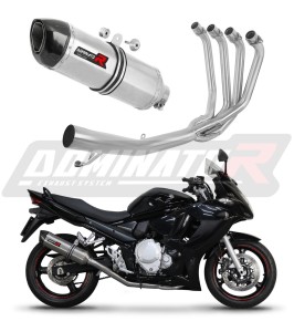 Suzuki GSX 1250 FA 2010 - 2016 Full Exhaust System Collector Silencer HP1 + dB killer