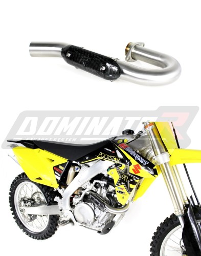 RMZ RM-Z 450 Exhaust Header Head pipe Linkpipe Downpipe Kolano 2013 - 2018 DOMINATOR  x