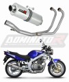 Suzuki GS 500F 2004 - 2014 EXHAUST Collector Manifold Full System Muffler Auspuff Sportauspuff Silencer Echappement Silencieux Scarico Scarichi Escape Wydech Tłumik OV Dominator Exhaust System x