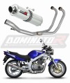 complete exhaust system with muffler DOMINATOR Full System ROUND fits to Suzuki GS 500F 2004  2014 7