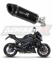 Suzuki GSX-S GSXS 1000 2015 - 2020 EXHAUST Muffler Auspuff Sportauspuff Silencer Echappement Silencieux Scarico Scarichi Escape Wydech Tłumik HP8 BLACK DOMINATOR EXHAUST SYSTEM x