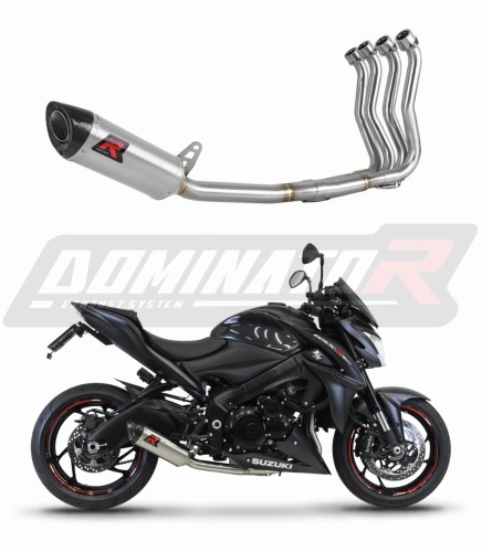 kompletny układ wydechowy z tłumikiem DOMINATOR Full System HP8 pasujący do motocykla Suzuki GSX-S 1000 / F 2015 - 2020 6