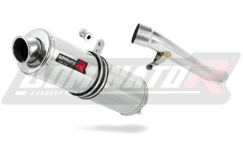 exhaust muffler DOMINATOR ROUND fits to Suzuki GSF BANDIT 750 1995  1999 3