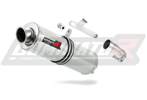 exhaust muffler DOMINATOR ROUND fits to Suzuki GSF BANDIT 400 1989  1990 5