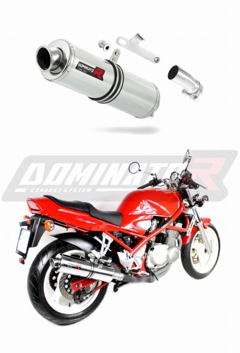 exhaust muffler DOMINATOR ROUND fits to Suzuki GSF BANDIT 400 1991  1995 7