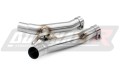 decat mid muffler DOMINATOR Mid Pipe fits to GSX 1300 R HAYABUSA 2008  2019 6