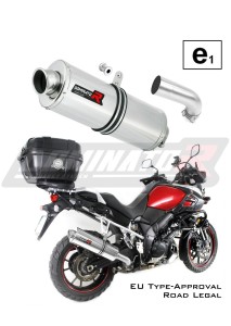 DL 1000 V-STROM Homologated Exhaust Silencer OVAL 2014 - 2016