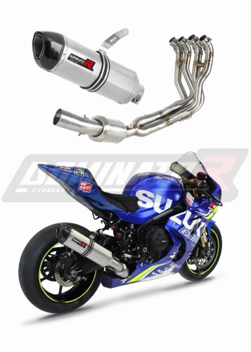 kompletny układ wydechowy z tłumikiem DOMINATOR Full System HP1 pasujący do motocykla Suzuki GSXR 1000 2017 - 2021 6