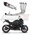 complete exhaust system with muffler DOMINATOR Full System HP8 fits to Suzuki GSXS 1000 / F 2015  2020 6