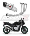 Suzuki GSF 1250 N / S BANDIT 2007 - 2016 EXHAUST Collector Manifold Full System Muffler Auspuff Sportauspuff Silencer Echappement Silencieux Scarico Scarichi Escape Wydech Tłumik HP1 Dominator Exhaust System x
