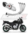 complete exhaust system with muffler DOMINATOR Full System HP1 fits to Suzuki GSF 650 BANDIT N / S 2007  2016 7