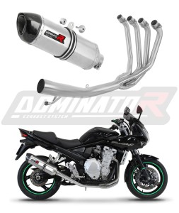 Suzuki GSF 650 BANDIT N / S  2007 - 2016 Full Exhaust System Collector Silencer HP1 + dB killer medium