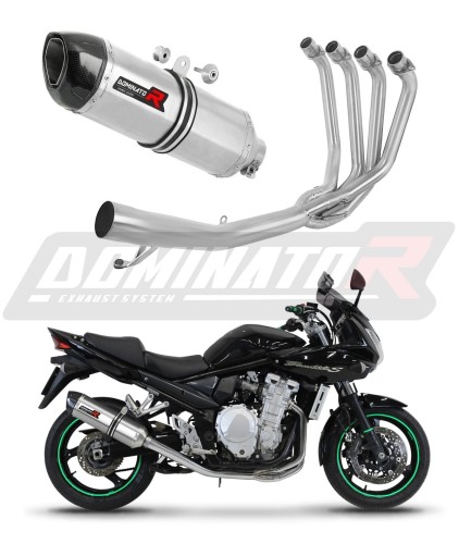 Suzuki GSF 650 N / S BANDIT 2007 - 2016 EXHAUST Collector Manifold Full System Muffler Auspuff Sportauspuff Silencer Echappement Silencieux Scarico Scarichi Escape Wydech Tłumik HP1 Dominator Exhaust System x
