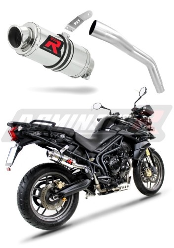 exhaust muffler DOMINATOR GP1 fits to Triumph TIGER 800 XC XR 2015  2017 6