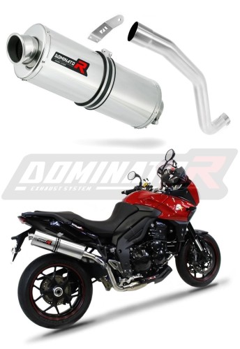 Tiger Sport 1050 EXHAUST Triumph Muffler Auspuff Sportauspuff Silencer Echappement Silencieux Scarico Scarichi Escape Wydech Tłumik OVR BL 2013 - 2015 DOMINATOR x