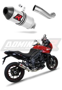 Triumph TIGER SPORT 1050 2016 - 2020 Low Level Exhaust Silencer Muffler HP3 + dB killer medium