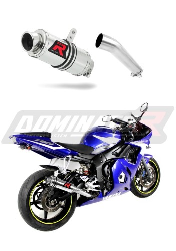 exhaust muffler DOMINATOR GP1 fits to Yamaha YZF R6 2003  2005 5
