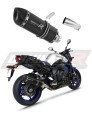 exhaust muffler DOMINATOR HP1 BLACK fits to Yamaha FZ8 FAZER 2010  2016 7
