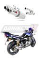 XJR 1300 EXHAUST Yamaha Muffler Auspuff Sportauspuff Silencer Echappement Silencieux Scarico Scarichi Escape Wydech Tłumik ROUND 1999 - 2008 DOMINATOR  x