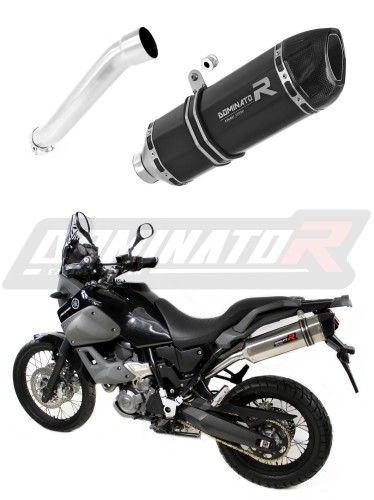 exhaust muffler DOMINATOR HP1 BLACK fits to Yamaha XT 660 Z TENERE 2008  2016 3