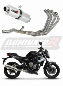 Yamaha XJ 6N S F 2009 - 2016  Full Exhaust System Collector Silencer OV + dB killer medium