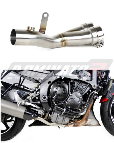 YZF R6 Exhaust Cat Eliminator Catalyst Catalytic Converter Linkpipe Decat Downpipe 2006 - 2016 DOMINATOR  x