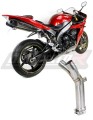 decat tłumik środkowy DOMINATOR Mid Pipe pasujący do motocykla YZF R1 1000 RN12 2004 - 2006 6