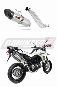 Yamaha XT 660 X 2004 - 2016 Exhaust Silencer Muffler HP1 + dB killer medium