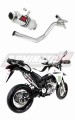 XT 660 X EXHAUST Yamaha Muffler Auspuff Sportauspuff Silencer Echappement Silencieux Scarico Scarichi Escape Wydech Tłumik + manifold collector GP 1 2004 - 2015 DOMINATOR  x