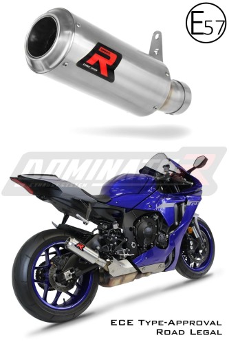 exhaust muffler DOMINATOR homologated road legal GP fits to YZF R1 1000 RN49 2017  2019 8