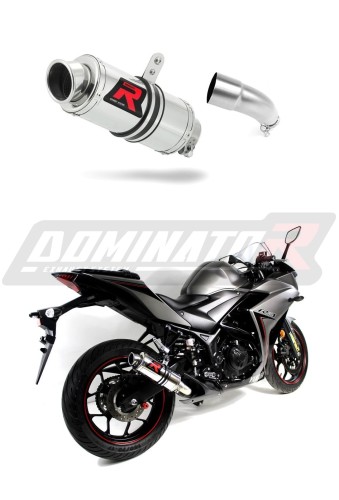 exhaust muffler DOMINATOR GP1 fits to Yamaha YZF R3 2015  2018 6