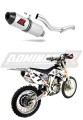 WR 250F EXHAUST Yamaha Muffler Auspuff Sportauspuff Silencer Echappement Silencieux Scarico Scarichi Escape Wydech Tłumik Carbon Tip MX 2007 - 2013 DOMINATOR x
