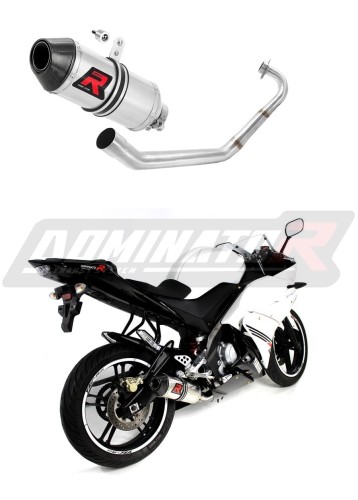 complete exhaust system with muffler DOMINATOR Full System HP3 fits to Yamaha YZF R125 2014  2018 6
