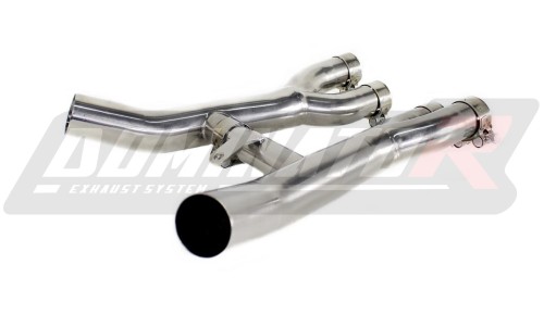 decat mid muffler DOMINATOR Mid Pipe fits to XJR 1200 1995  1998 5