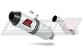 XT 600 43F EXHAUST Yamaha Muffler Auspuff Sportauspuff Silencer Echappement Silencieux Scarico Scarichi Escape Wydech Tłumik Carbon Tip MX 1982 - 1986 DOMINATOR  x