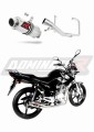 YBR 125 EXHAUST Yamaha Muffler Auspuff Sportauspuff Silencer Echappement Silencieux Scarico Scarichi Escape Wydech Tłumik GP 1 2009 - 2018 DOMINATOR  x