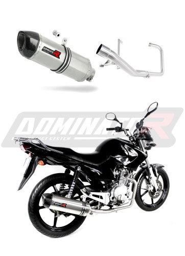 kompletny układ wydechowy z tłumikiem DOMINATOR Full System HP1 pasujący do motocykla Yamaha YBR 125 2009 - 2018 5