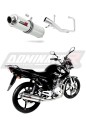 YBR 125 EXHAUST Yamaha Muffler Auspuff Sportauspuff Silencer Echappement Silencieux Scarico Scarichi Escape Wydech Tłumik ROUND 2009 - 2018 DOMINATOR  x