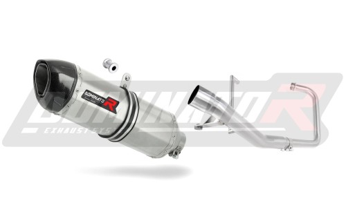 complete exhaust system with muffler DOMINATOR Full System HP1 fits to Yamaha YBR 125 2000  2008 3